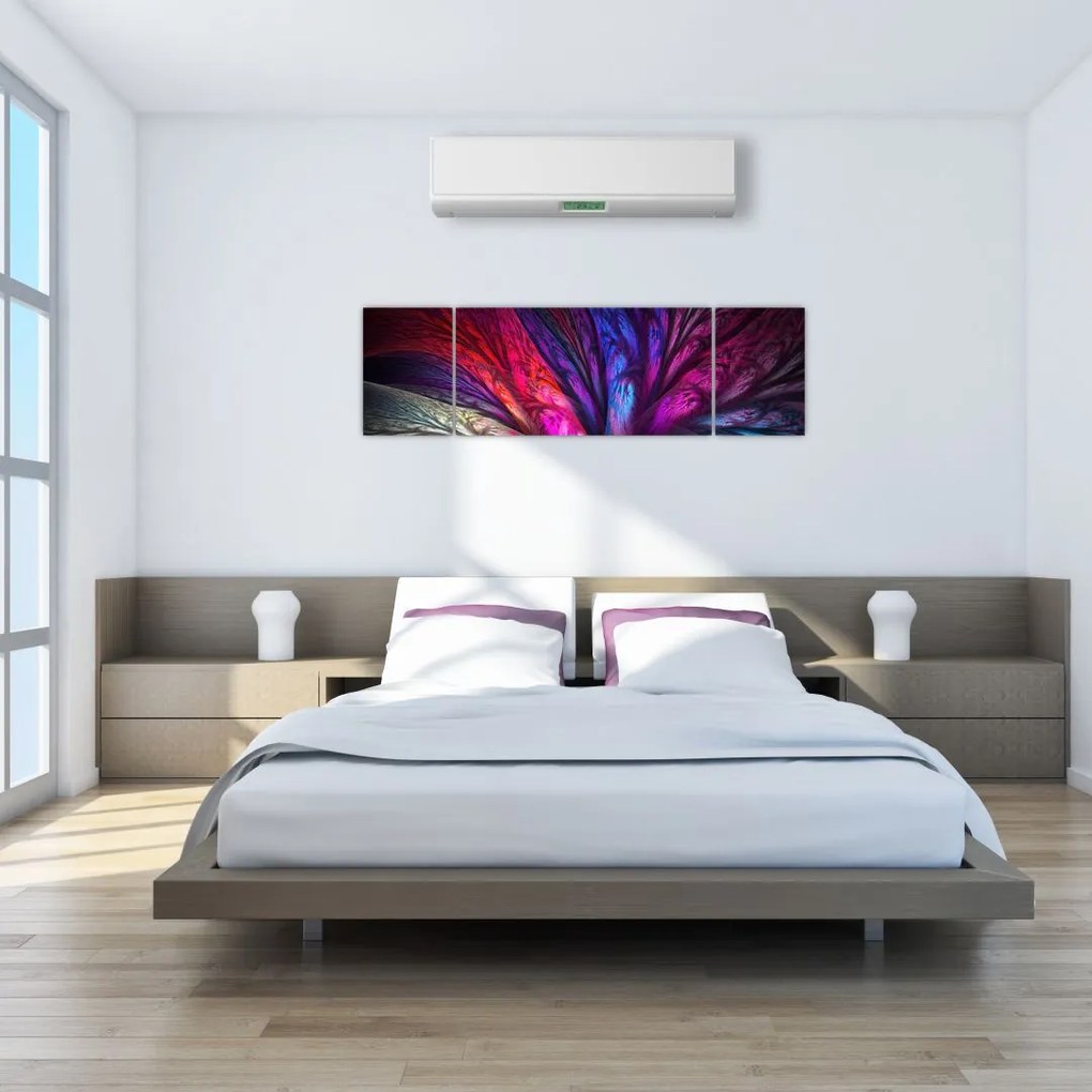 Abstrakcyjny obraz drzewa (170x50 cm)