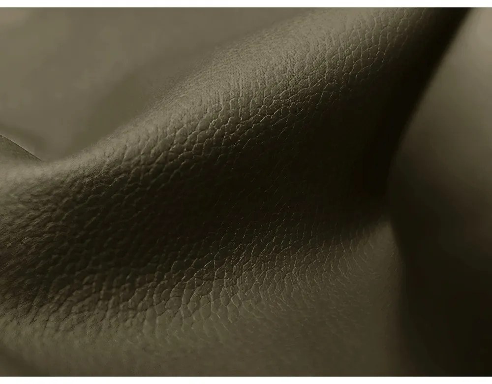 Sofa z imitacji skóry w kolorze khaki 255 cm Aloha – Makamii