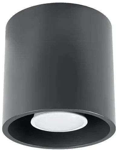 Okrągły plafon LED antracyt - EX538-Melvis