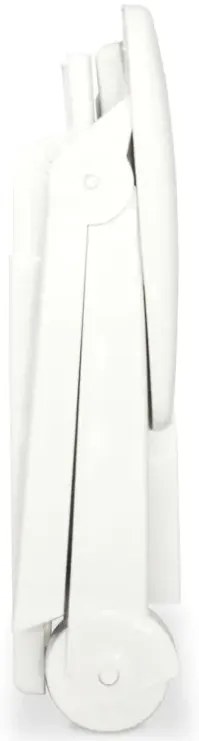 Biały składany leżak plażowy Z1-B46