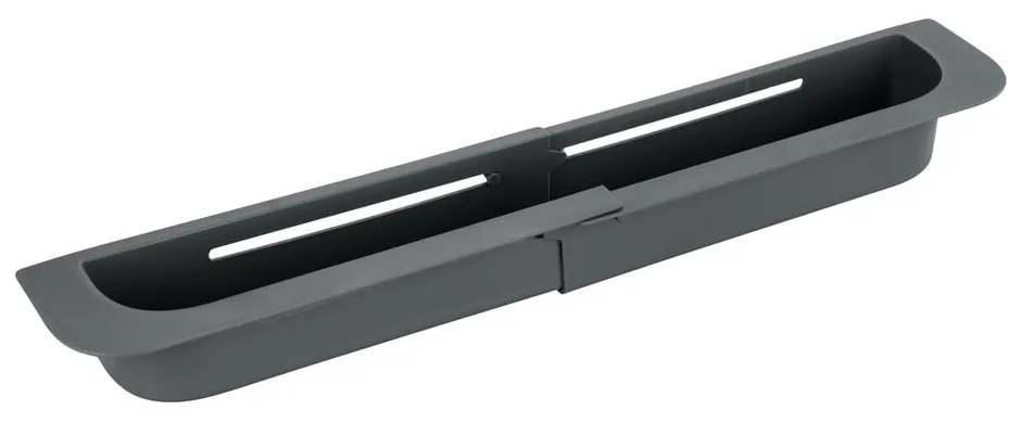 Szary plastikowy teleskopowy ociekacz na zlew 49,5x8,5 cm Fino – Wenko