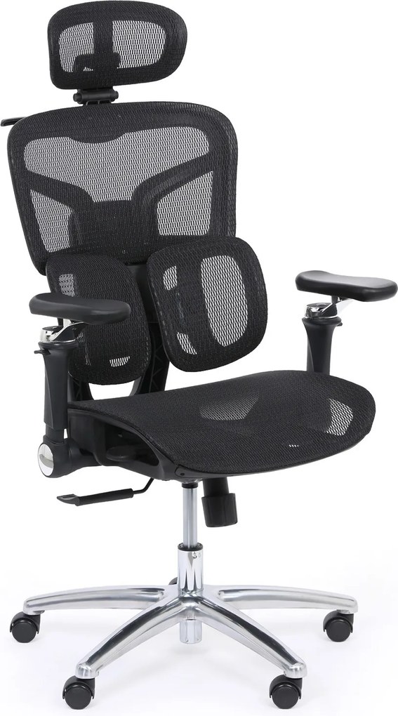 Krzesło biurowe LEVEL, szara