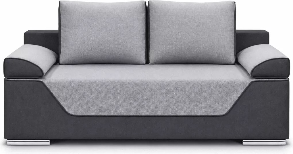 Kanapa Niga z funkcją spania i pojemnikiem na pościel – rozkładana sofa do salonu ze sprężynami bonell