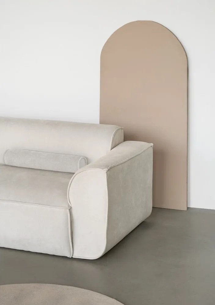 Biały moduł sofy (prawostronny) Flex Felix – Miuform