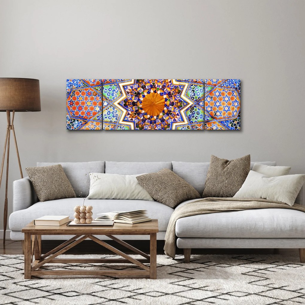 Obraz mozaiki (170x50 cm)
