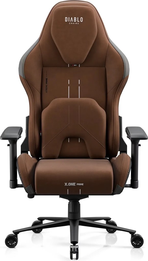 Fotel gamingowy materiałowy Diablo X-One Prime Normal Size, Cinnamon Brown