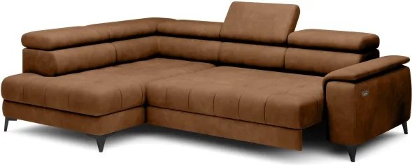 Narożnik CHIVAS L z Elektryczną regulacją siedziska wolnostojący WERSAL