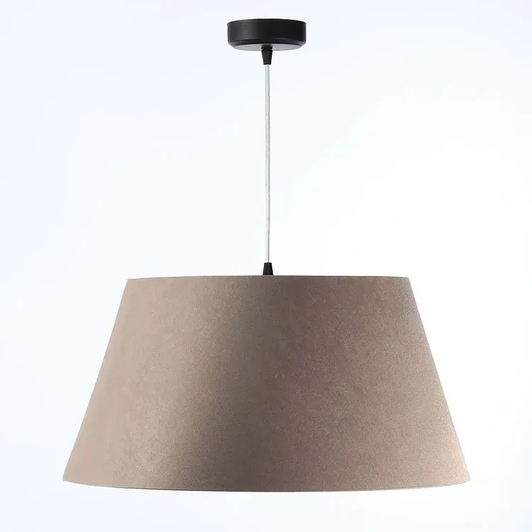 Brązowa lampa wisząca dzwon nad stół - S406 L6-H75