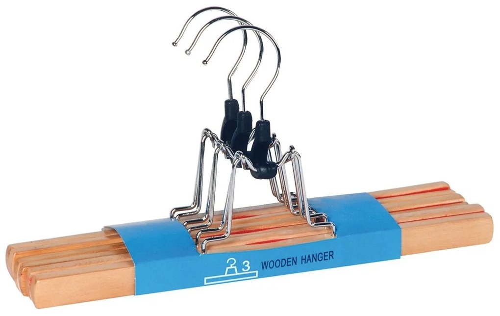 Wieszak na spodnie - 3 sztuki w komplecie, WENKO