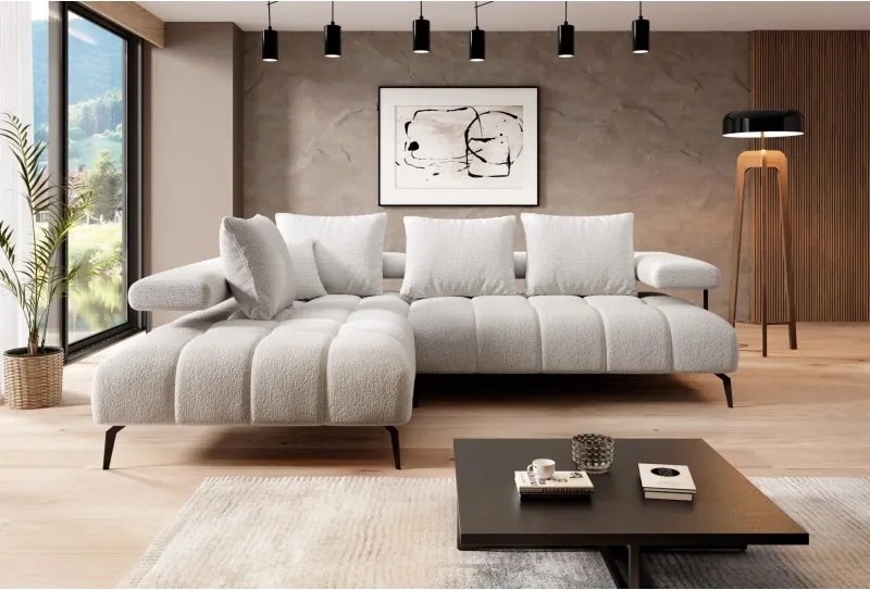 Narożnik MAGNETIC L układ L elektryczna regulacja siedziska WERSAL