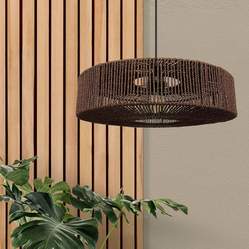 Lampa Wisząca Boho APP1295-1CP Brązowa