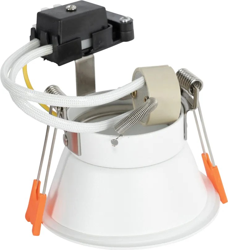 Zestaw 12 białych opraw LED GU10 50 mm IP44 - Dept