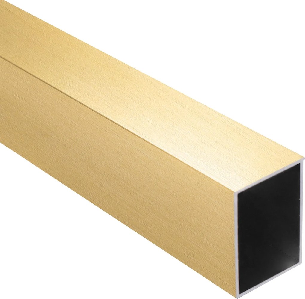 Adapter poszerzający do kabin drzwi 200 cm Złoty Szczotkowany