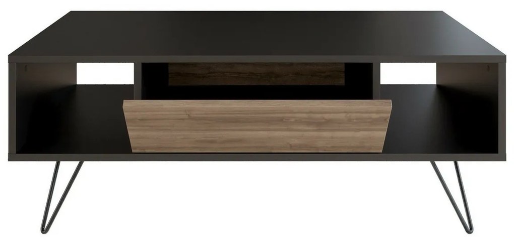 Stolik konferencyjny Mistico Black and Walnut