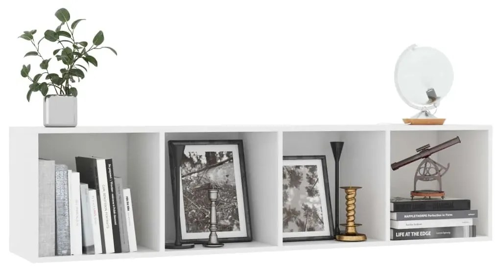 Modułowy Regał Biały Ścienny F1-Z38