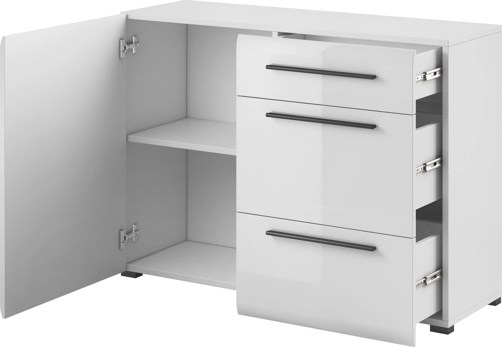 Komoda TULLIA 120 cm do Salonu Sypialni Dąb