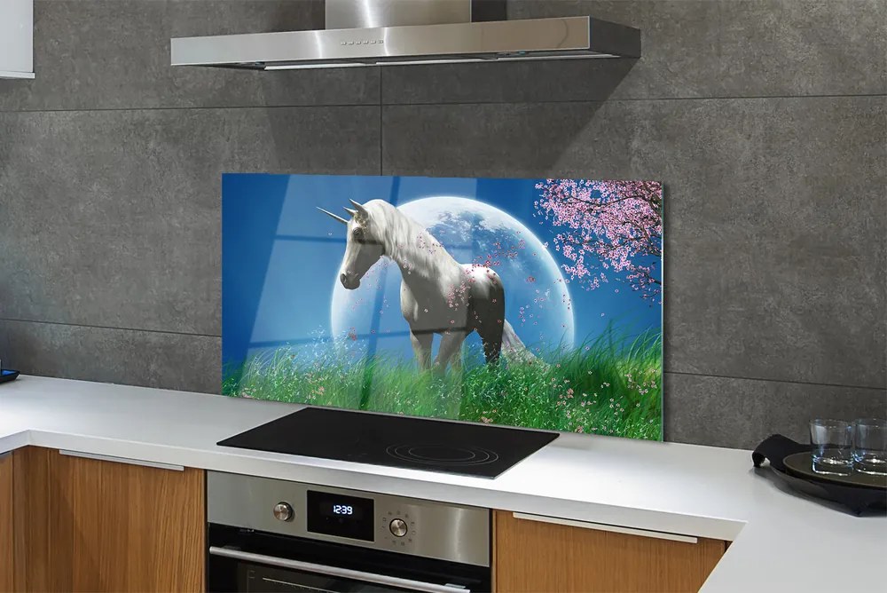 Panel nad Blat Kuchenny Jednorożec pod Gwieździstym Niebem