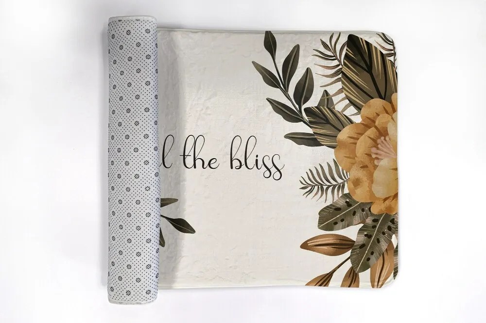 Dywanik do łazienki Dywanik do łazienki Kwiatowa kompozycja