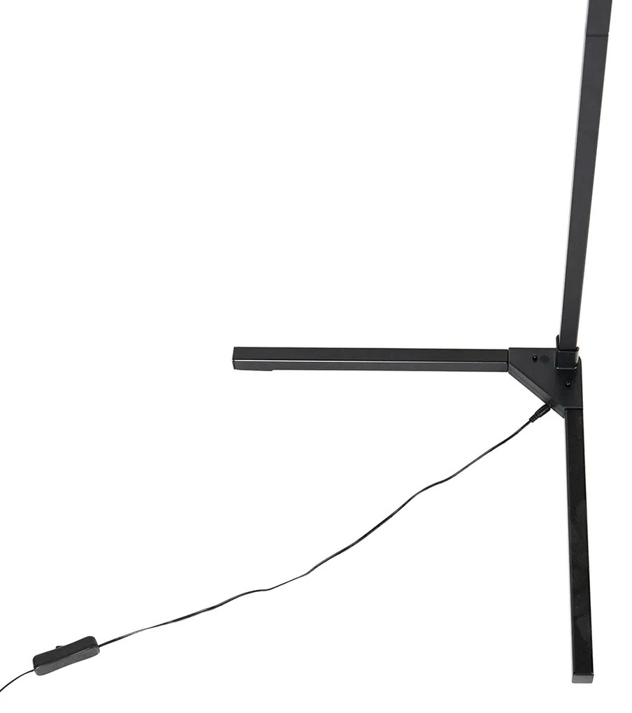 Inteligentna lampa podłogowa z LED RGB i możliwością ściemniania w Kelvinach - Saar Nowoczesny Oswietlenie wewnetrzne