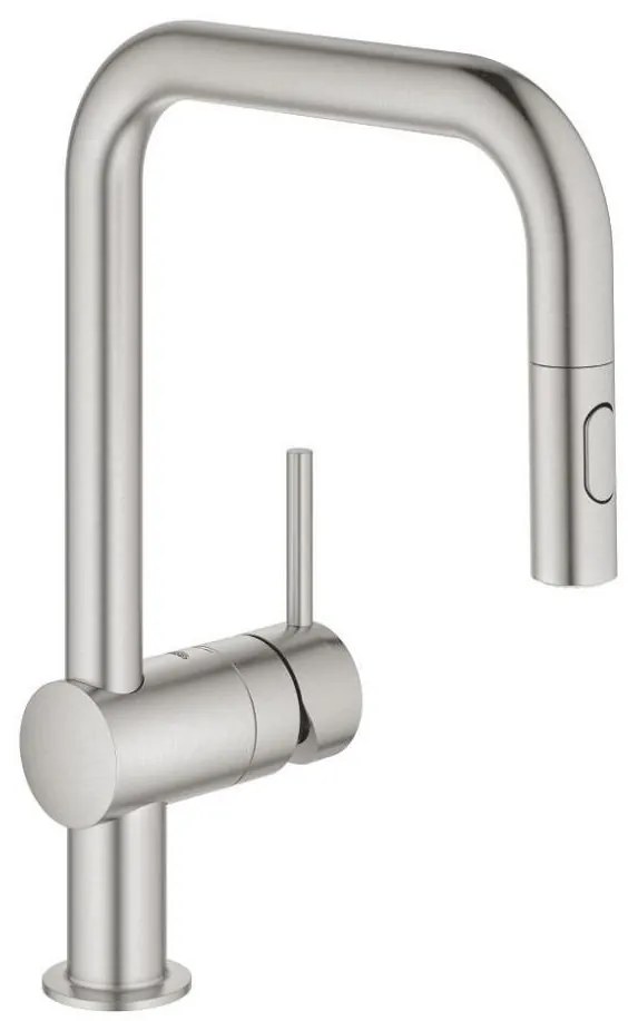 GROHE 32322DC2 - Bateria zlewozmywakowa A stal nierdzewna