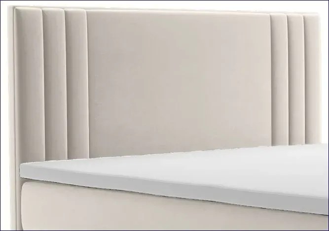 Pojedyncze łóżko boxspring Puerto 80x200 - 32 kolory