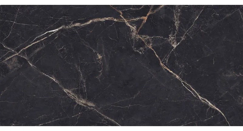 Mexen Eminet Black próbka gresu szkliwionego rekt. G1, płytka podłogowo-ścienna, wysoki połysk - TL201-00-S