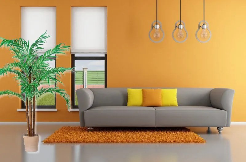 Drzewko sztuczne dekoracyjne - Palma kokosowa 160 cm