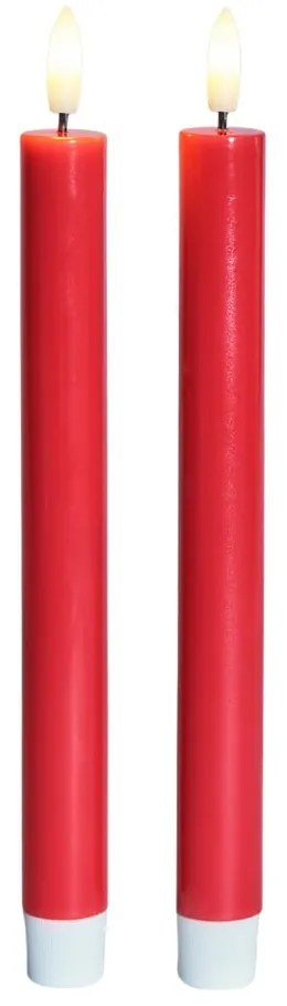 Świeczki LED zestaw 2 szt. na baterie (wysokość 22 cm) Sille – Sirius