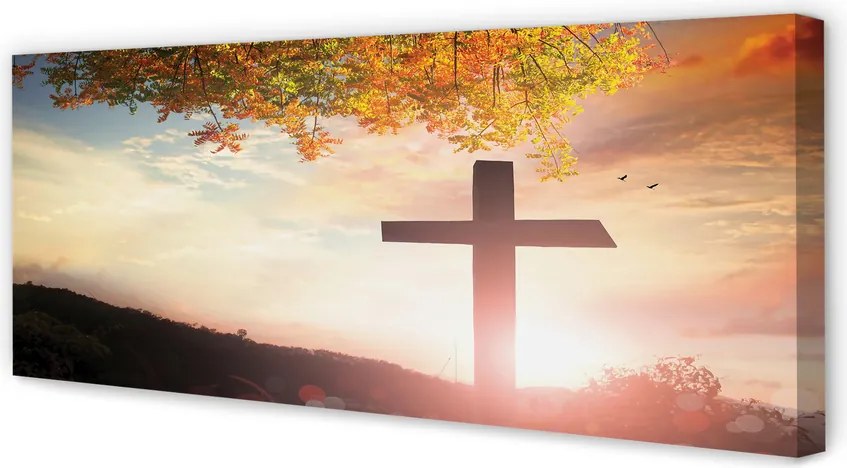 Zdjęcie na płótnie Krzyż na Drzewie