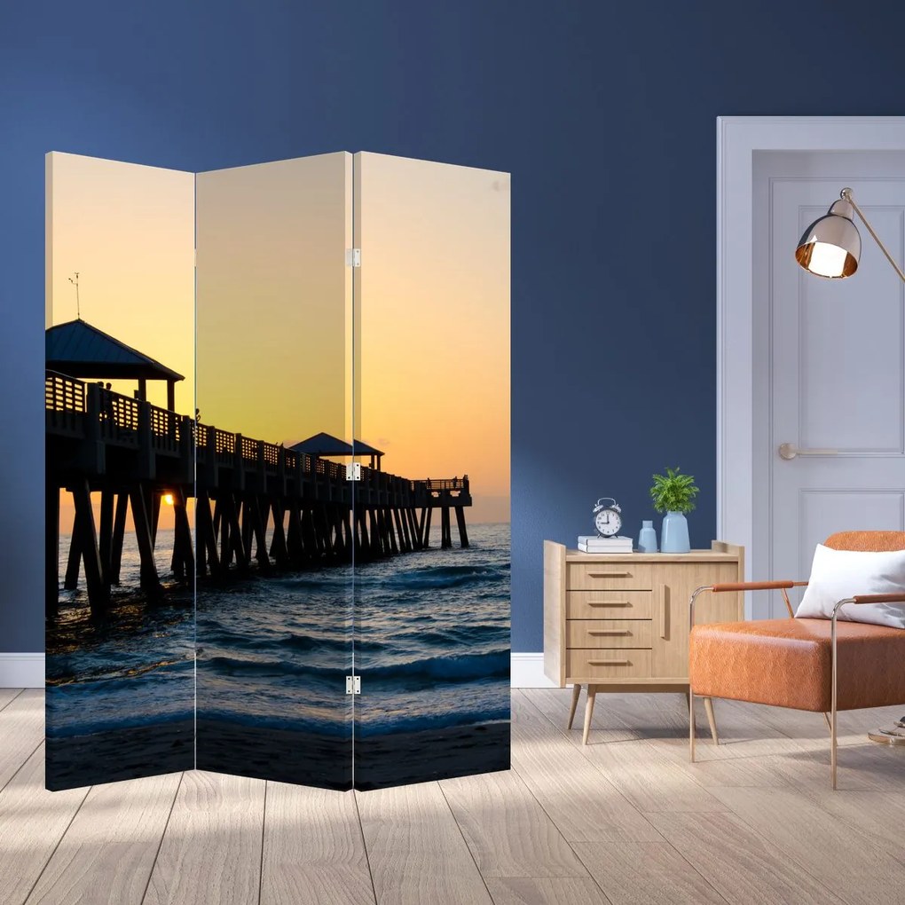 Parawan - Plaża (126x170 cm)