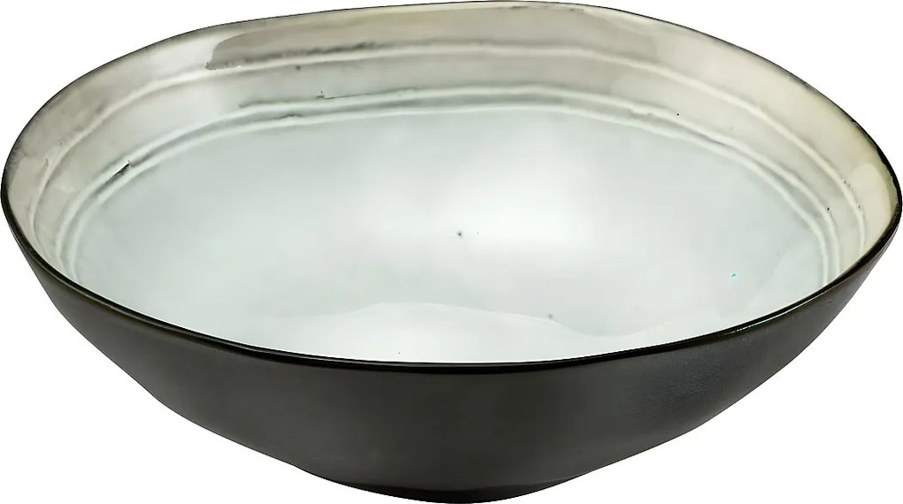 Miski Głębokie Shadow Nacre 19.5 cm (Zestaw 6 szt.) - Szkliwiony reaktywny glina Brązowy