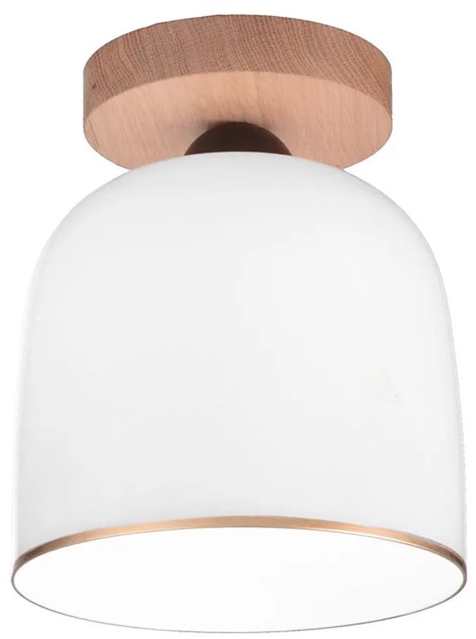 Kolarz A1352.11.Au - Lampa NONNA 1xE27/60W/230V dąb/biały/złoty