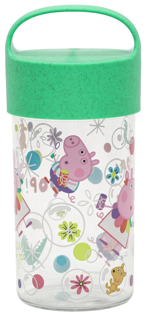 Pojemnik/bidon Buddy Snack Świnka Peppa Pop, 500 ml, KOZIOL