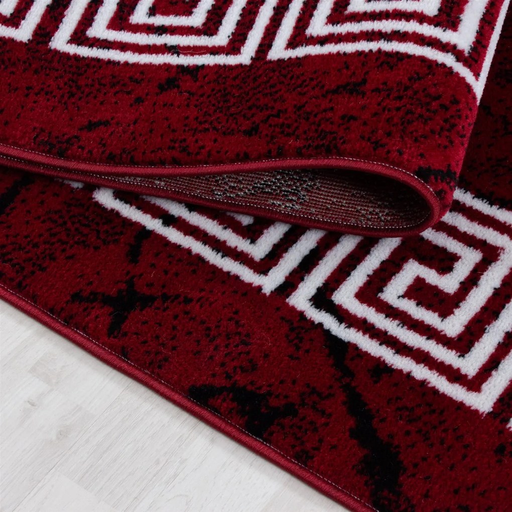 Dywan nowoczesny Plus ornament czerwony 240 cm x 340 cm