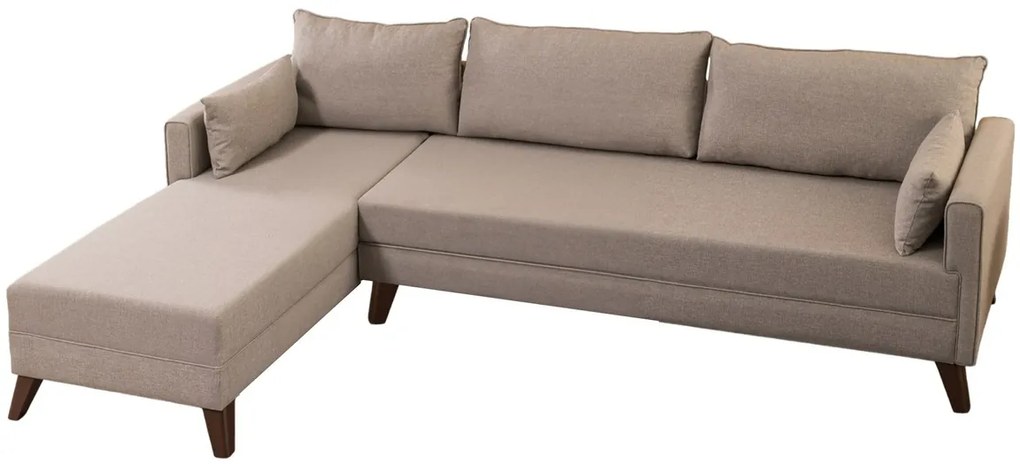 Sofa narożna Bella Narożnik Lewy 1 Kremowy