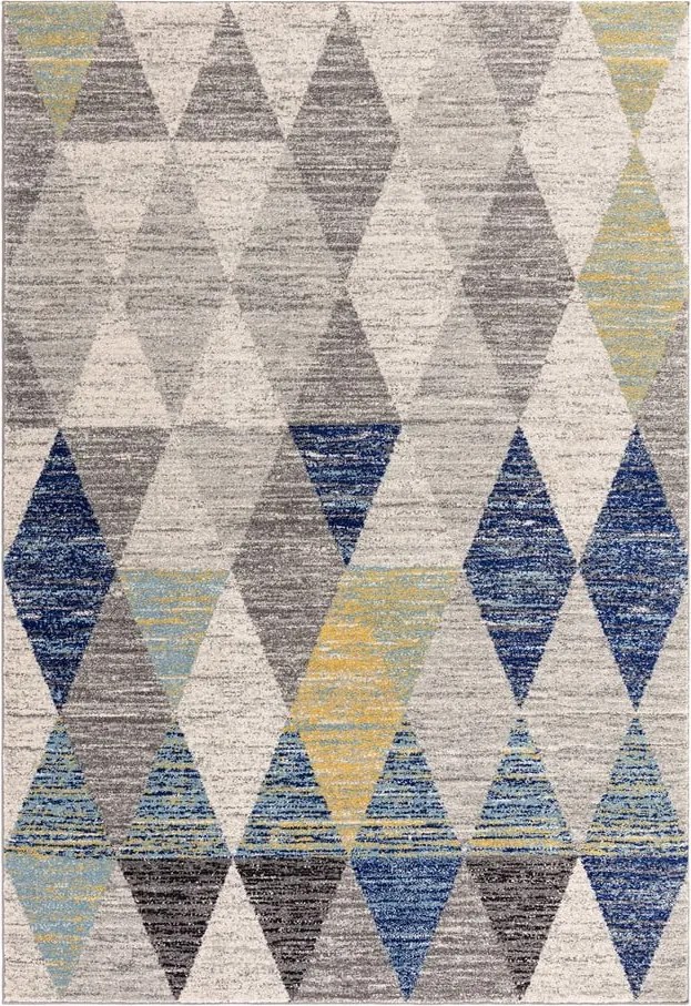 Niebieski dywan 200x290 cm Muse Harlequin Blue – Asiatic Carpets
