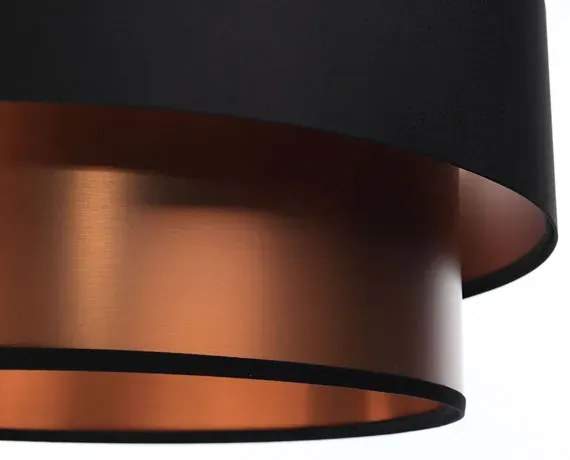 Lampa wisząca z dwuczęściowym abażurem - 7X S431 M8-E51