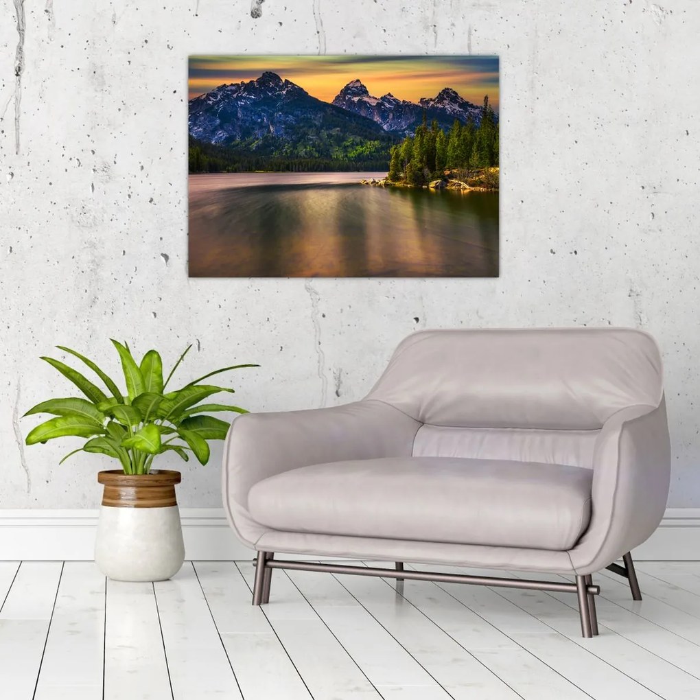 Obraz - Park Narodowy Grand Teton (70x50 cm)
