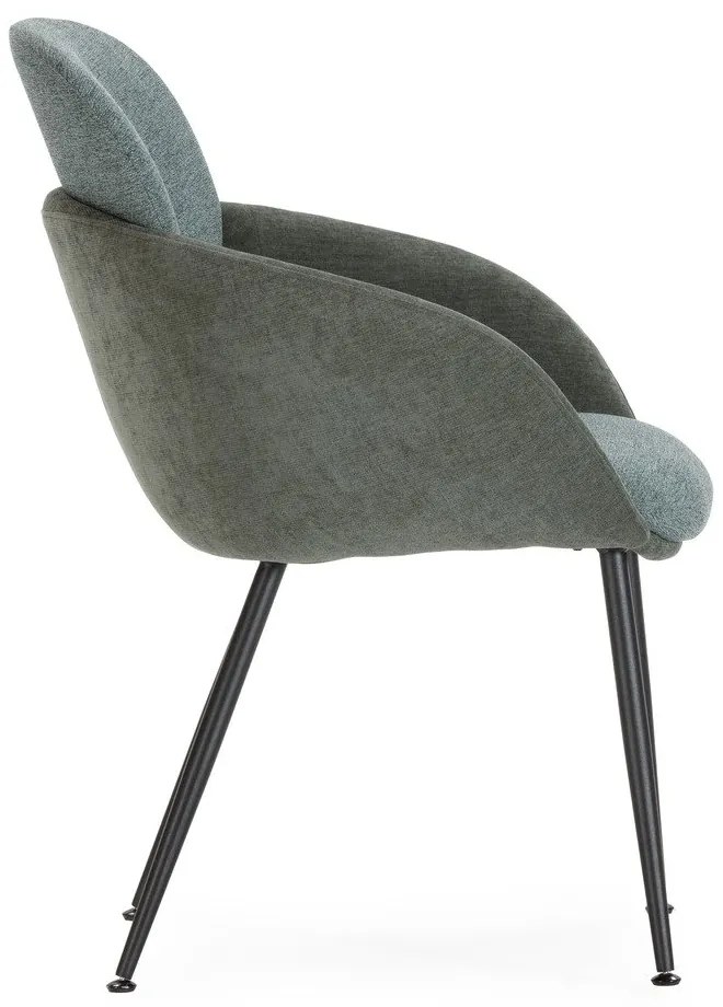 Niebieski fotel Nure – MOME