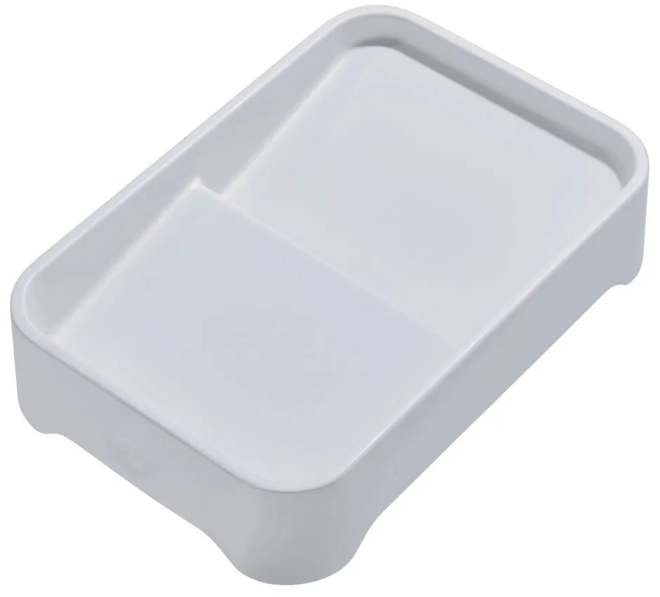 Szary organizer na kosmetyki iDesign Eco Bin, 28,12x19,23 cm