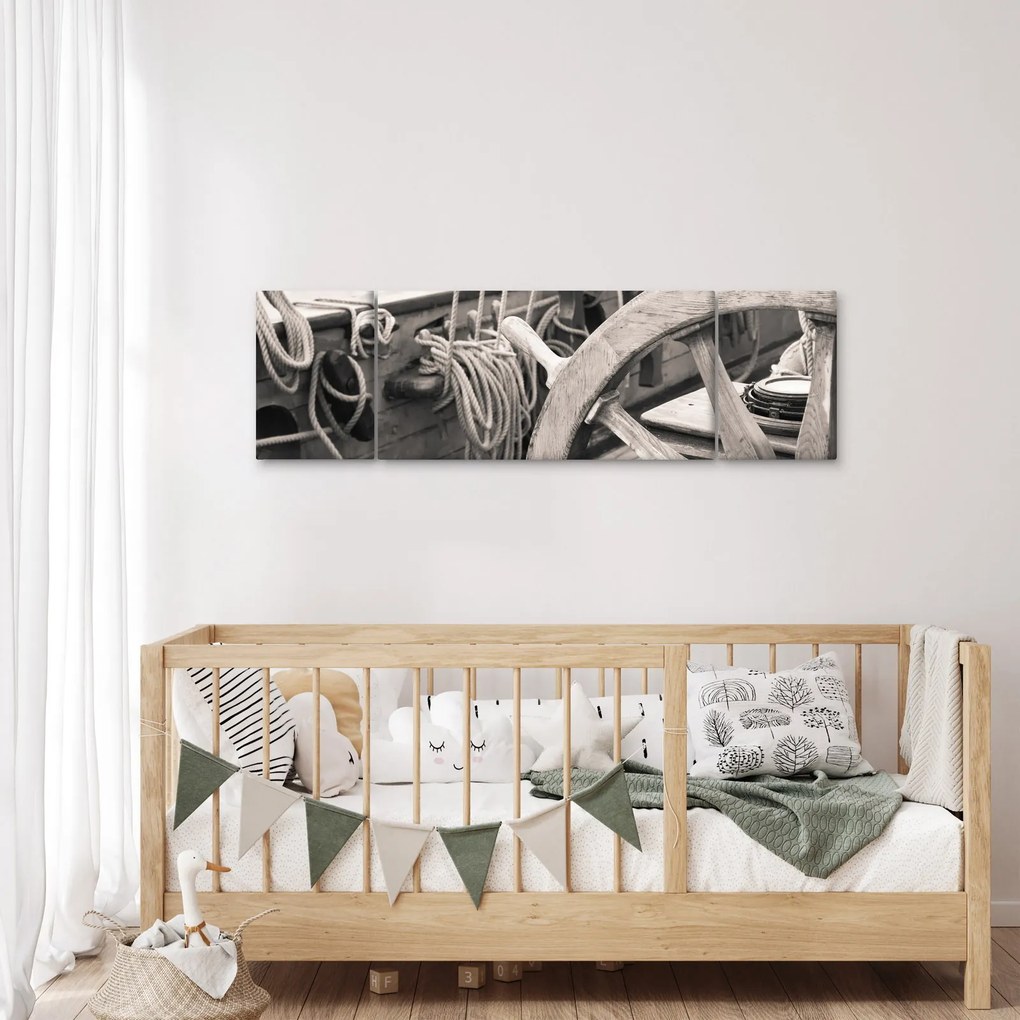 Obraz - Ster do żaglówki (170x50 cm)