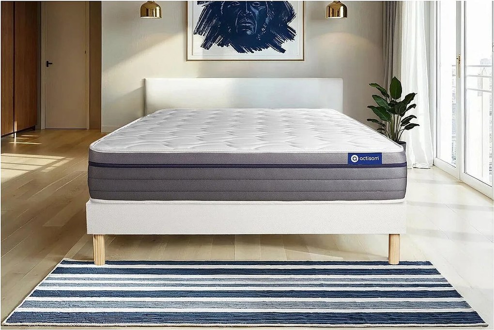 Materac Actiflex zen 160x200cm + zestaw podstawa lózka