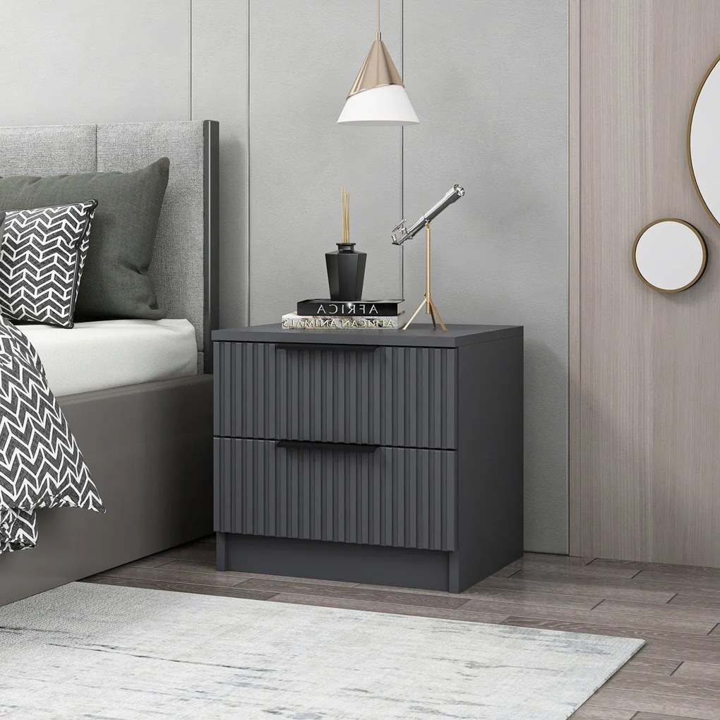 Stolik nocny Kale Plus Anthracite