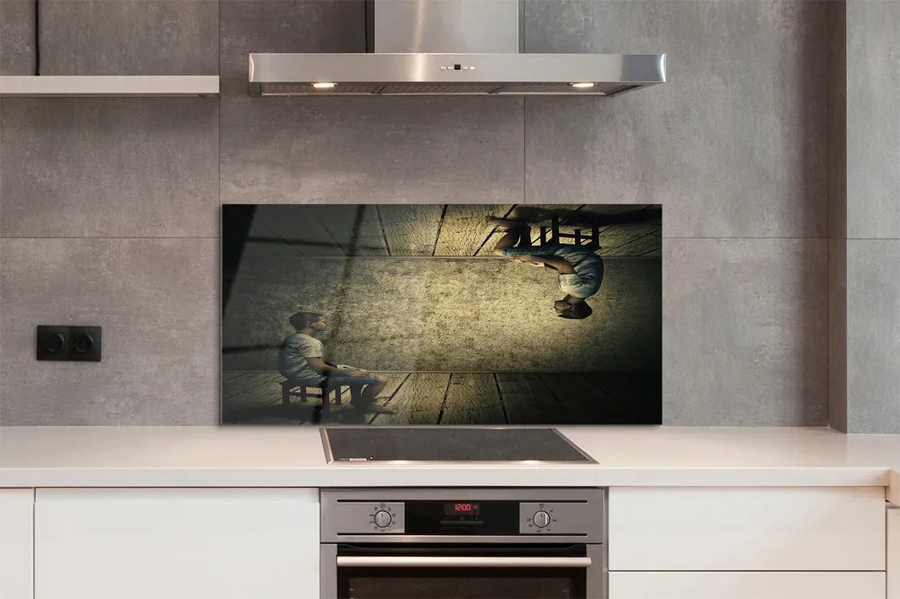 Szkło do Kuchni na Ścianę Lustrzane Odbicie Rzeczywistości