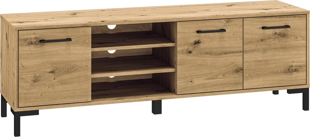 Szafka pod telewizor Nevio 20, dąb artisan