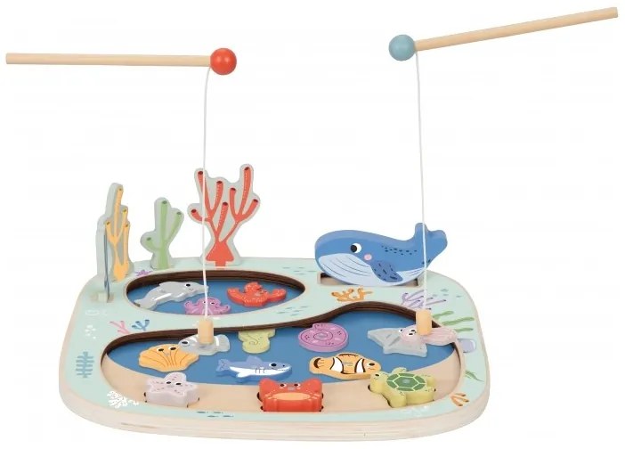 Tooky toy złowić rybkę gra zręcznościowa układanka montessori