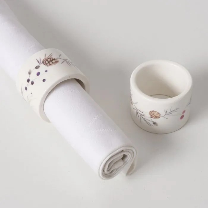 Ceramiczne obrączki do serwetek NORDALA, 2 szt.