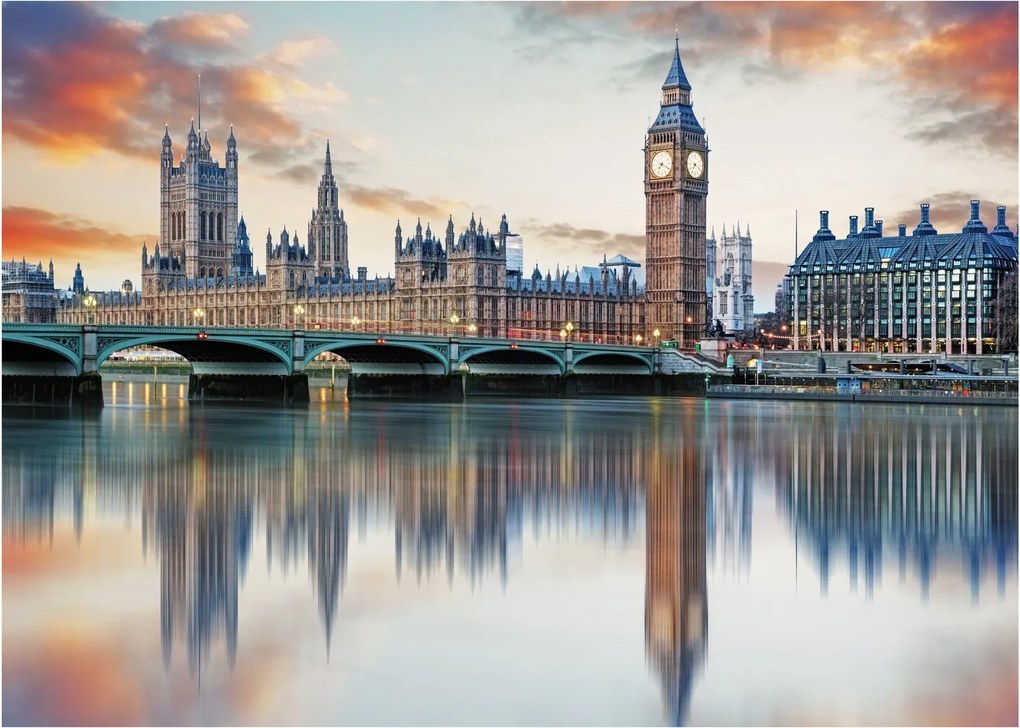 Obraz - Houses of Parliament w Londynie (70x50 cm)