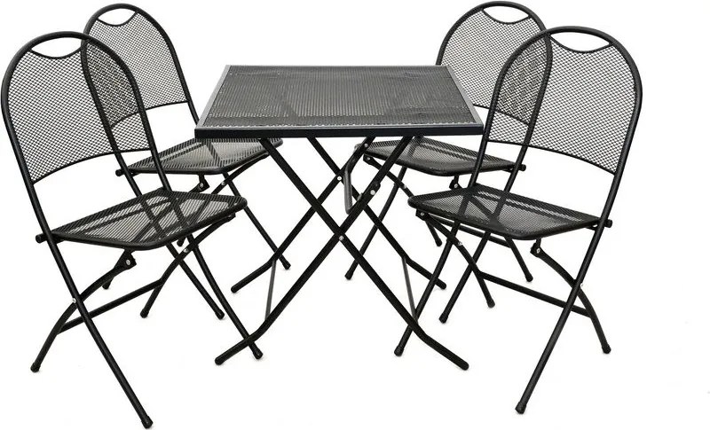 Metalowy stół ogrodowy ZWMT-70F - 72 cm, składany