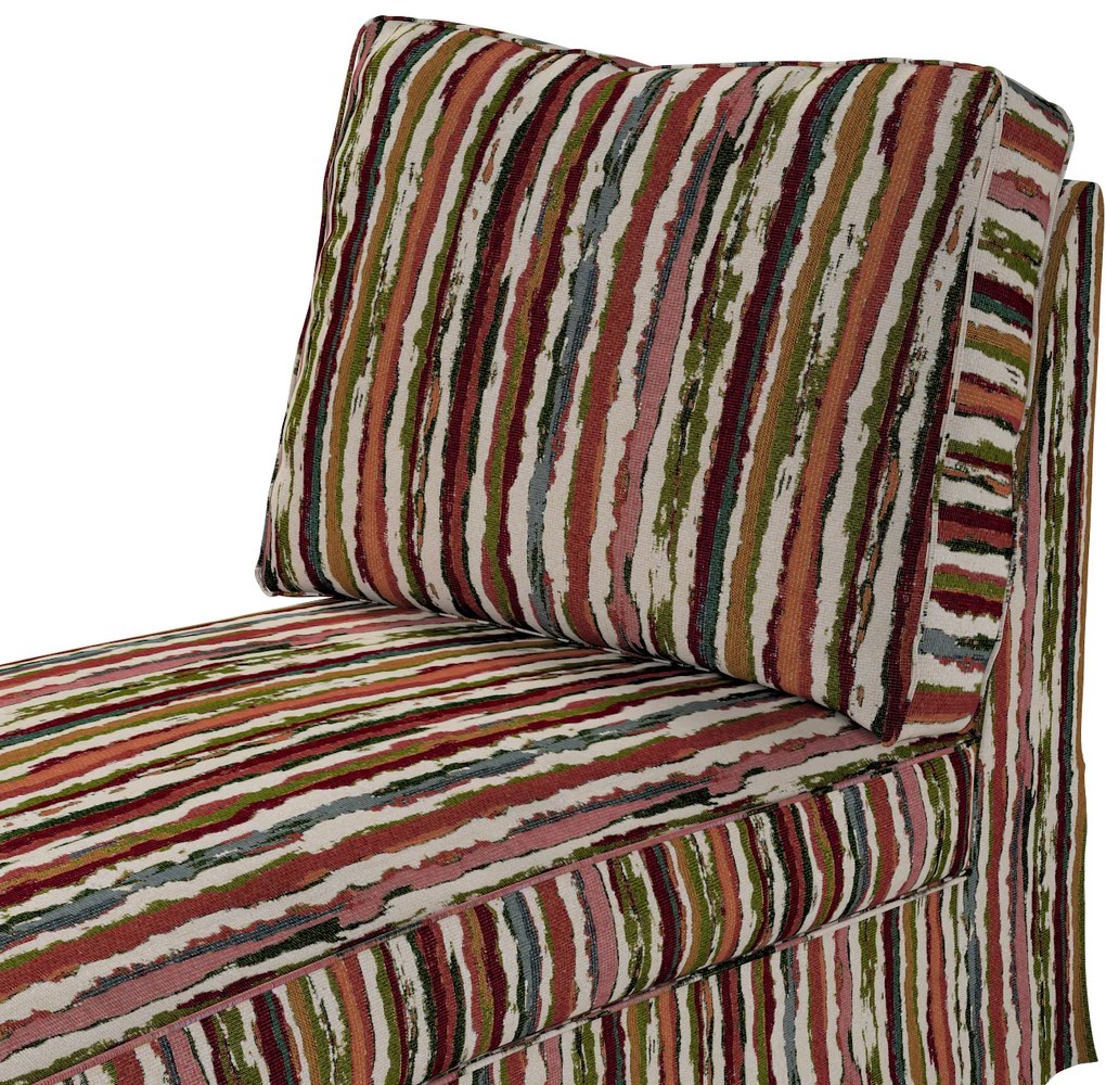 Pokrowiec na szezlong/ leżankę Ektorp wolnostojący prosty tył